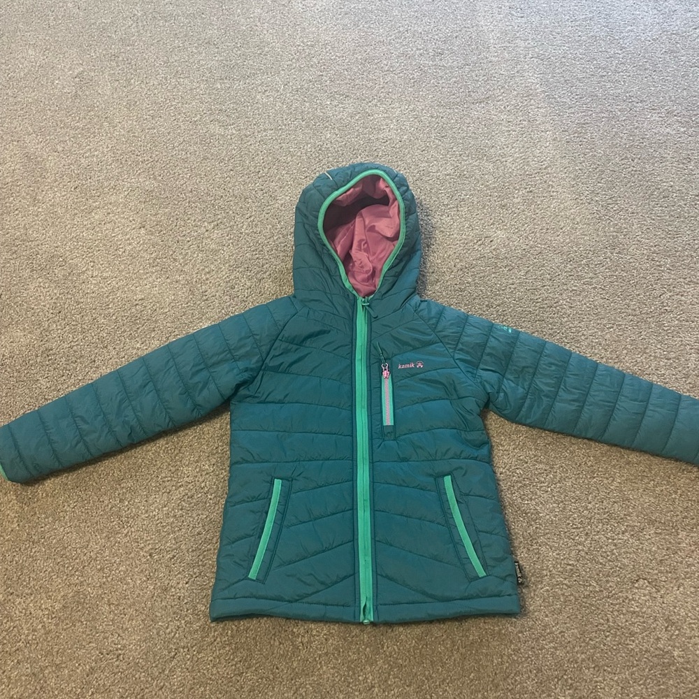 Kamik Pink and Teal Jacket
